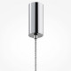 Lampada a sospensione a LED con diffusore in vetro piccolo dal design moderno