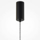 Lampada a sospensione a LED con diffusore in vetro piccolo dal design moderno
