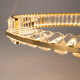Lampada a sospensione a led con diffusore rotondo in vetro
