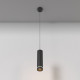 Lampada a sospensione a LED con diffusore singolo tubolare dal design moderno