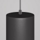 Lampada a sospensione a LED con diffusore singolo tubolare dal design moderno