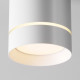 Lampada a sospensione a LED con diffusore singolo tubolare dal design moderno