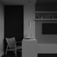 Lampada a sospensione a LED con diffusore singolo tubolare dal design moderno