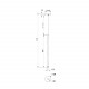 Lampada a sospensione a led con pendente singolo dal design moderno ed elegante