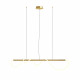 Lampada a sospensione a led con struttura in alluminio dal design elegante