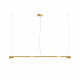 Lampada a sospensione a led con struttura in alluminio dal design elegante