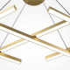 Lampada a sospensione a LED con struttura in alluminio dal design moderno