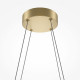Lampada a sospensione a LED con struttura in alluminio dal design moderno