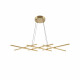 Lampada a sospensione a LED con struttura in alluminio dal design moderno