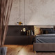 Lampada a sospensione a LED con struttura in metallo dal design moderno