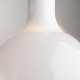 Lampada a sospensione a LED dal design moderno con diffusore in vetro rotondo
