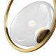 Lampada a sospensione a LED struttura in metallo e diffusore in vetro