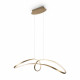 Lampada a sospensione con diffusore a led dal design moderno ed elegante