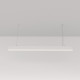 Lampada a sospensione con diffusore a LED lineare dal design moderno