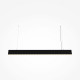 Lampada a sospensione con diffusore a LED lineare dal design moderno