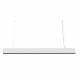 Lampada a sospensione con diffusore a LED lineare dal design moderno