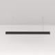 Lampada a sospensione con diffusore a LED lineare dal design moderno