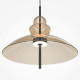 Lampada a sospensione con diffusore in vetro largo a led dal design moderno
