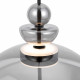 Lampada a sospensione con diffusore in vetro largo a led dal design moderno
