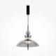 Lampada a sospensione con diffusore in vetro largo a led dal design moderno