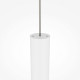 Lampada a sospensione con diffusore singolo a led dal design moderno