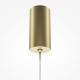 Lampada a sospensione con diffusore singolo a led dal design moderno