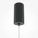 Lampada a sospensione con diffusore singolo a led dal design moderno