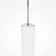 Lampada a sospensione con diffusore singolo a led dal design moderno