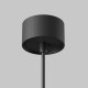 Lampada a sospensione con diffusore singolo tubolare dal design moderno