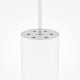 Lampada a sospensione con diffusore singolo tubolare dal design moderno