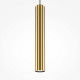 Lampada a sospensione con diffusore singolo tubolare dal design moderno