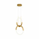 Lampada a sospensione con diffusori a LED dal design moderno ed elegante