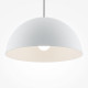 Lampada a sospensione con singolo paralume in metallo dal design moderno