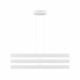 Lampada a sospensione con triplo diffusore a LED lineare dal design moderno