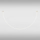 Lampada a sospensione con tubo a LED dal design moderno