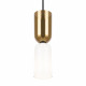 Lampada a sospensione dal design moderno con diffusore singolo in vetro