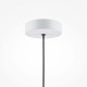 Lampada a sospensione dal design moderno con singolo paralume in metallo