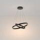 Lampada a sospensione diffusore grande a led in alluminio dal design moderno