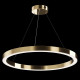 Lampada a sospensione grande con diffusore a led dal design moderno ed elegante