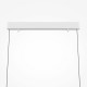 Lampada a sospensione LED con diffusore in alluminio lineare dal design moderno