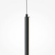 Lampada a sospensione LED con diffusore singolo in alluminio dal design moderno