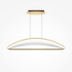 Lampada a sospensione LED con struttura in alluminio e diffusore in acrilico