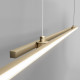 Lampada a sospensione lineare a LED dal design moderno ed elegante