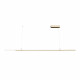 Lampada a sospensione lineare a LED dal design moderno ed elegante