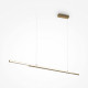 Lampada a sospensione lineare a LED dal design moderno ed elegante