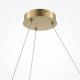Lampada a sospensione moderna a LED in alluminio con diffusore in acrilico