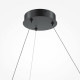 Lampada a sospensione moderna a LED in alluminio con diffusore in acrilico