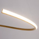 Lampada a sospensione moderna a LED in alluminio con diffusore in acrilico