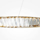 Lampada a sospensione moderna con diffusore a LED in vetro piccolo