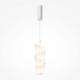 Lampada a sospensione moderna con diffusore in vetro a led